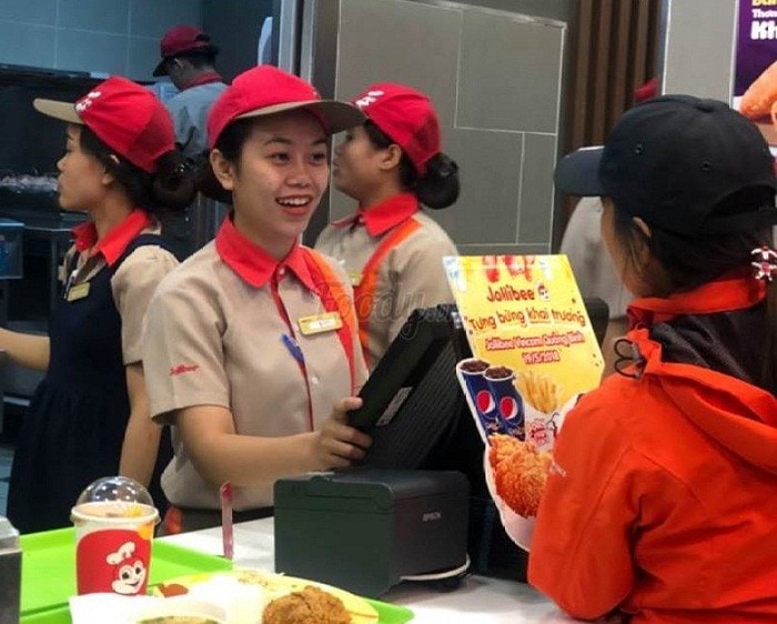 Mau Dong Phuc Jollibee Dep