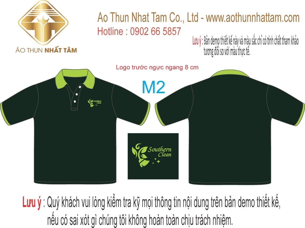 Mau Thiet Ke Ao Thun Southern Clean