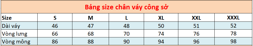 Size Chan Vay Cong So